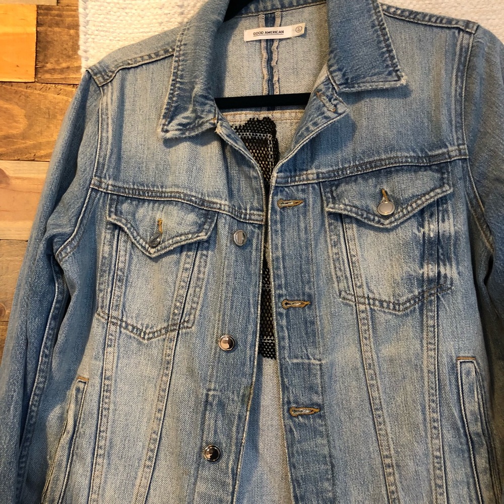 The Fishnet Jacket by Good American
